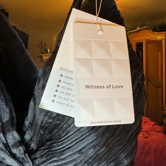Witness of love little black dress . Size 2 NWT - Picture 3 of 12